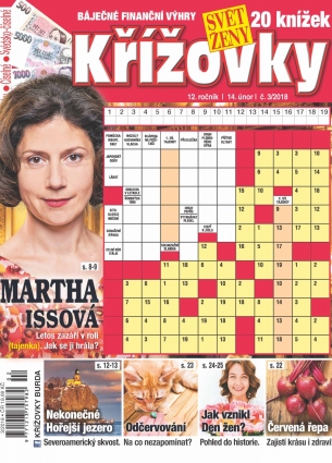 Svět ženy Křížovky 3/2018
