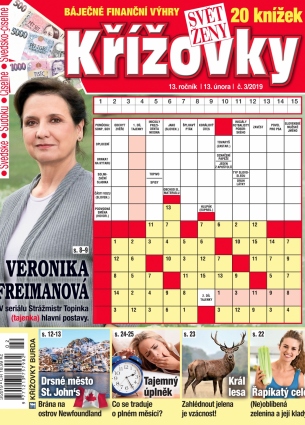 Svět ženy Křížovky 3/2019