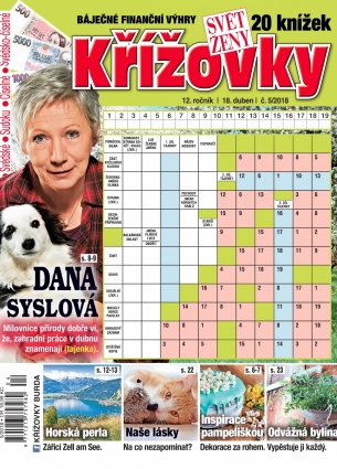 Svět ženy Křížovky 5/2018