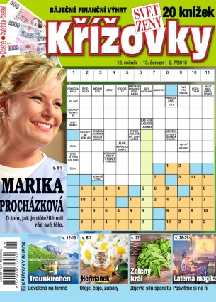 Svět ženy Křížovky 7/2018