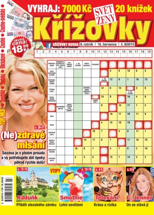 Svět ženy Křížovky 8/2015