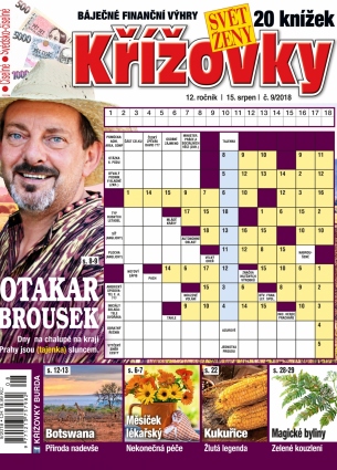 Svět ženy Křížovky 9/2018