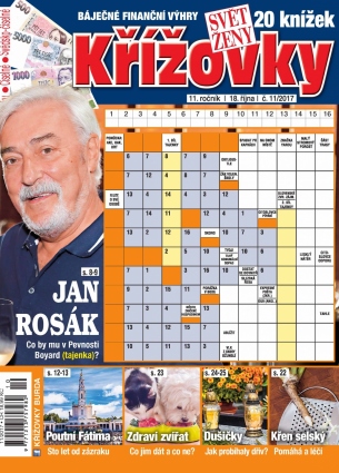 Svět ženy Křížovky 11/2017