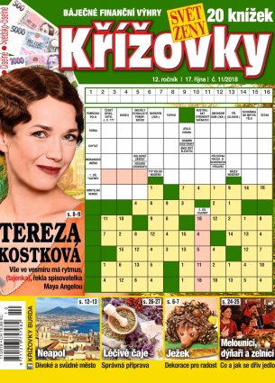 Svět ženy Křížovky 11/2018