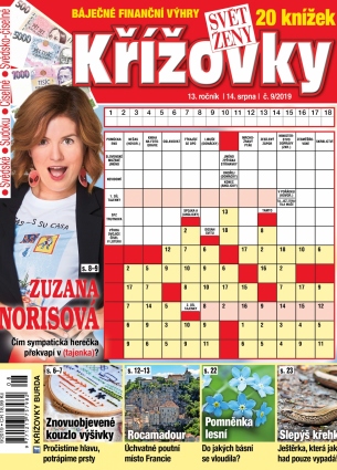 Svět ženy Křížovky 9/2019