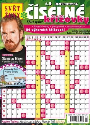 Svět ženy Číselné křížovky 5/2023