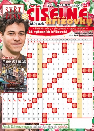 Svět ženy Číselné křížovky 1/2022